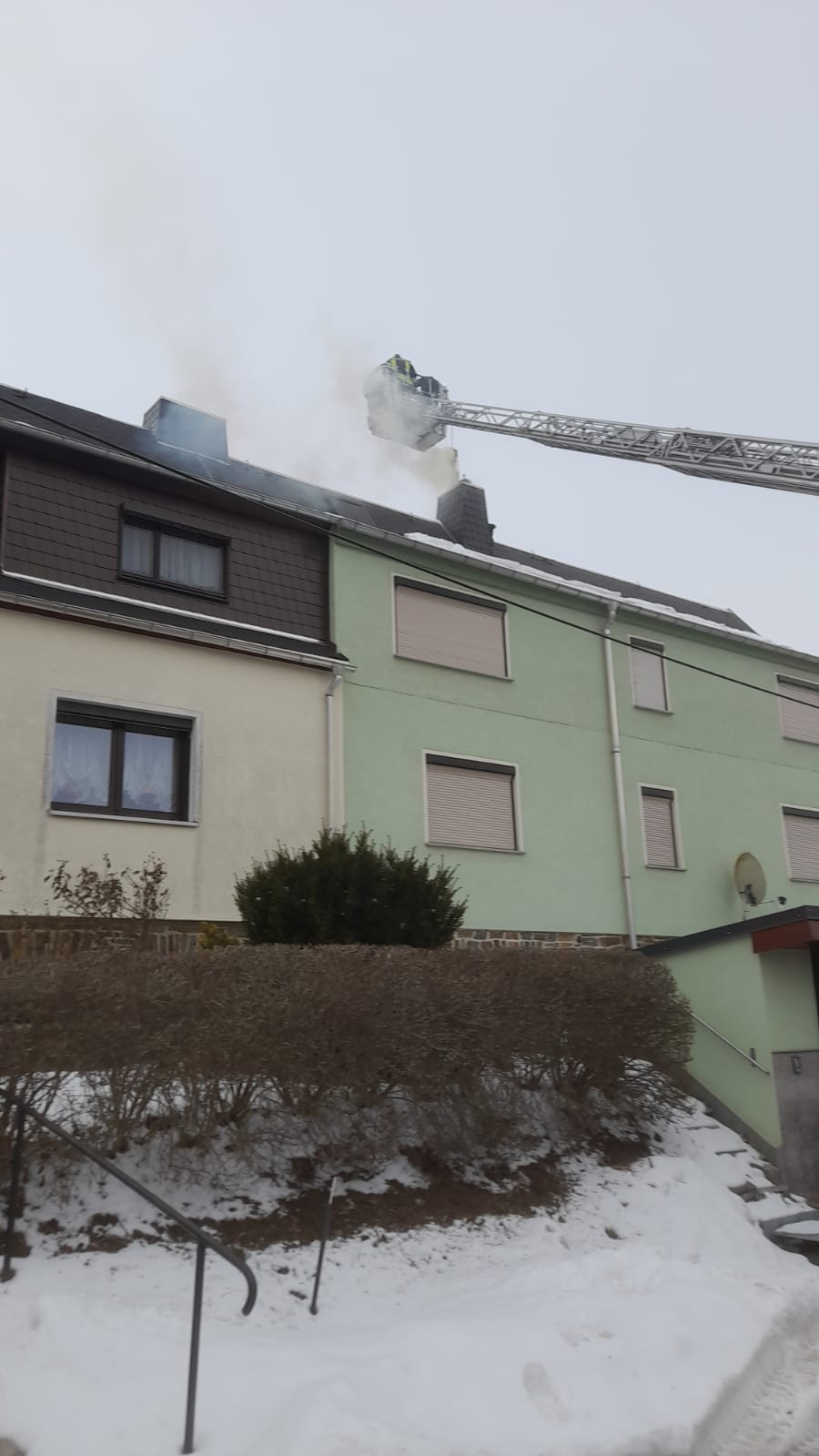 Einsatz Schornsteinbrand